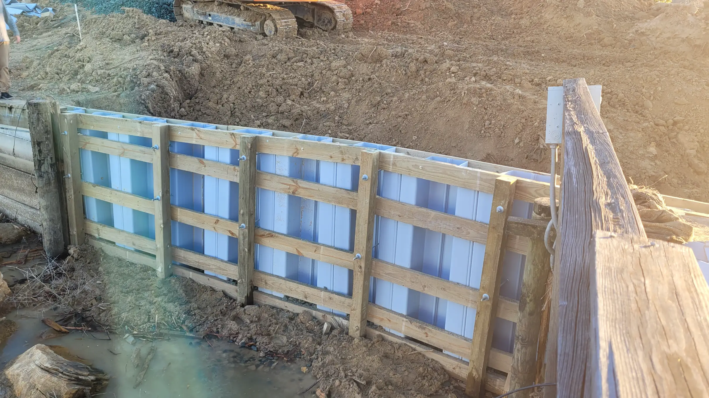 Vinyl Bulkhead Lake Livingston gallery image 3